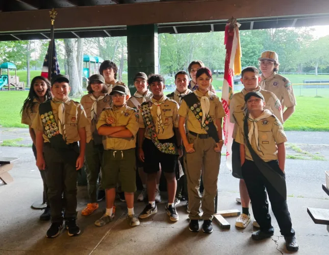 Troop 267 notes summer of achievements